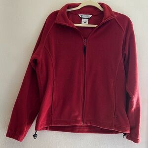 Columbia Fleece Maroon Sweater